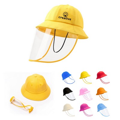 Kids Anti Virus Face Shield Hat