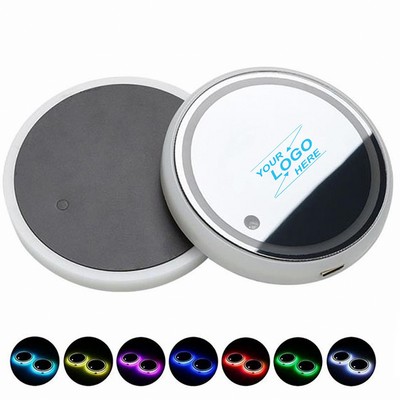 LED Light Up Car Cup Holder Coasters