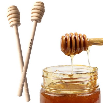 Wooden Honey Dipper Sticks