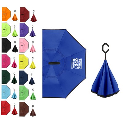 Inverted Reverse Upside Down Umbrella