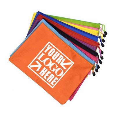 A4 Waterproof Zipper File Bags