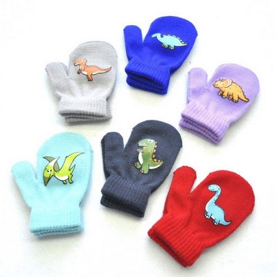 Soft Knitted Boys/Girls Winter Gloves