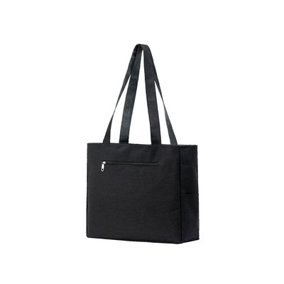 Black Heather Reversible Tote