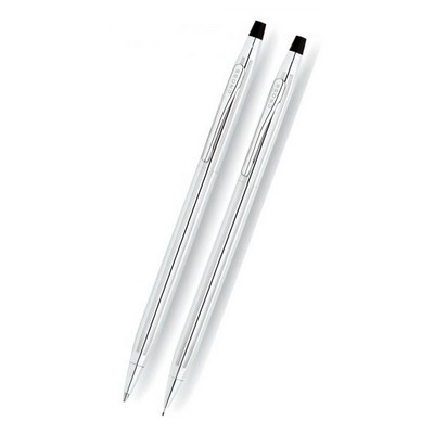 Classic Century® Lustrous Chrome Pen & Pencil Set