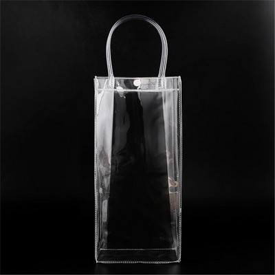 PVC Wine Tote Bag