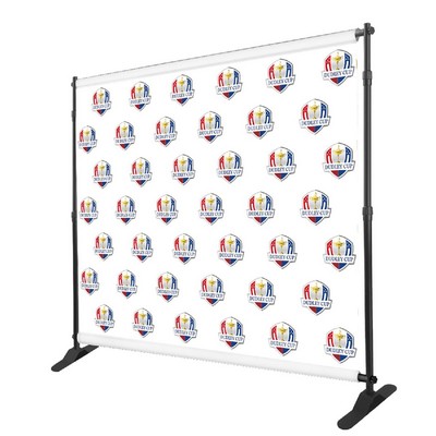 9' x 8' Step And Repeat Backdrop Stand