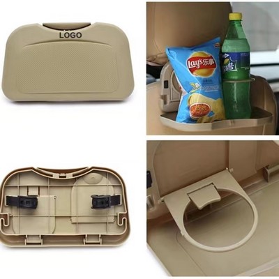 Foldable Car Backseat Organizer Table Tray