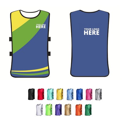 Full Color Custom Training Soccer Vest