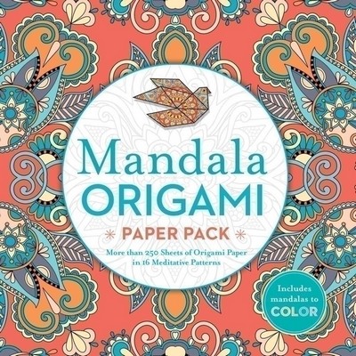 Mandala Origami Paper Pack (More than 250 Sheets of Origami Paper in 16 Med