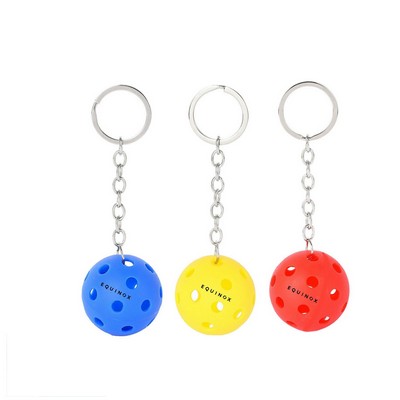 Mini Pickleball Keychain