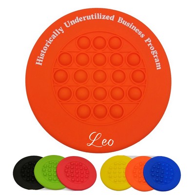 Silicone Bubble Fidget Flying Disk