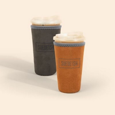 Coffee Sleeve - Large - Suede'ish Neoprene