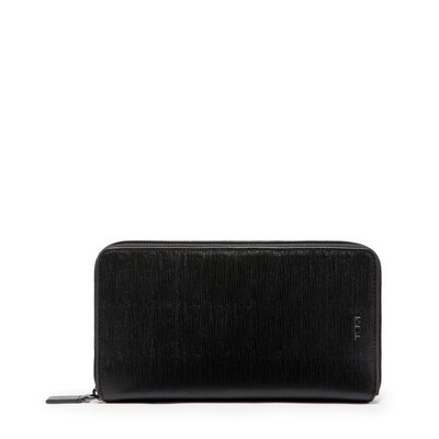 Tumi™ Black Embossed Nassau Travel Wallet