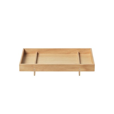 blomus Abento Small Beige Hardwood Tray