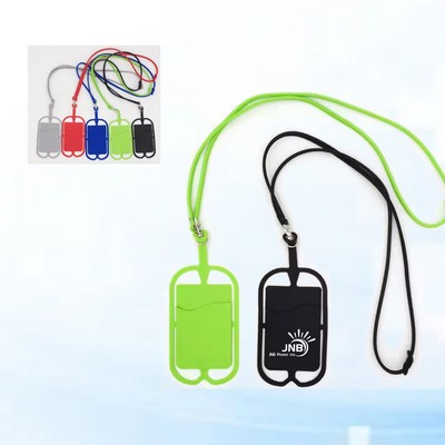 Flexible Silicone Phone Lanyard