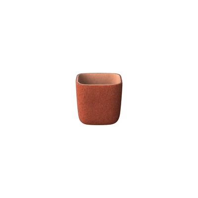 blomus Herba Rustic Brown/Tan Felt Pencil Box