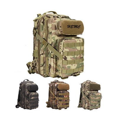 Outdoor Waterproof Tactical Backpack MOLLE System Assault Pack