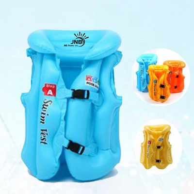 PVC Inflatable Swim Safety Vest