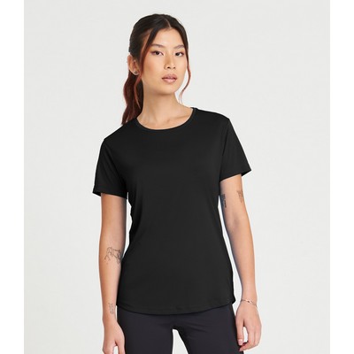 Ladies UV Micro Mesh Short Sleeve T-Shirt