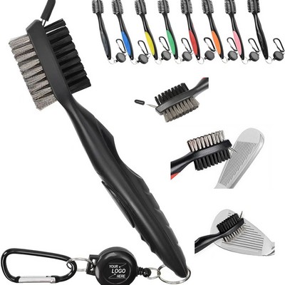 Golf Club Groove Cleaner Brush - Compact and Portable