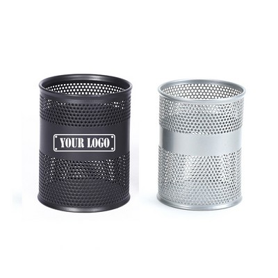 Metal Mesh Pen Holder