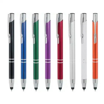 2-in-1 Metal Stylus Pen