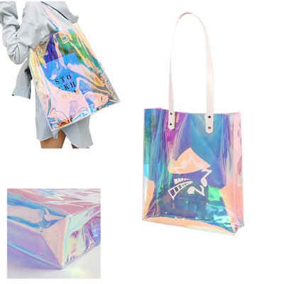 PVC Fashion Holographic Rainbow Laser Bag