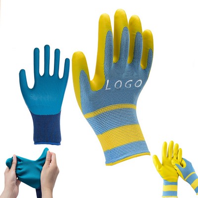 Non-Slip Labor Protection Latex Embossed Glove