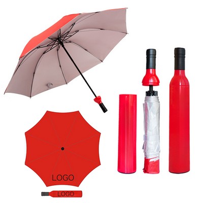 Wine Bottle Umbrella