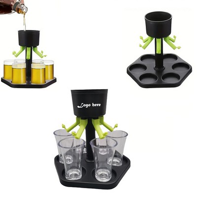 Shot Glass Dispenser and Holder