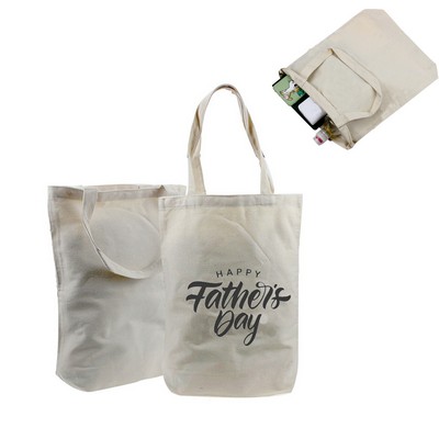 Promotional Beige Canvas Tote Bag