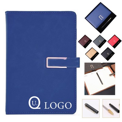 Pu A5 Notebook Set Gift Box