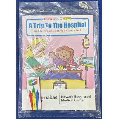 A Trip to the Hospital Coloring Book Fun Pack