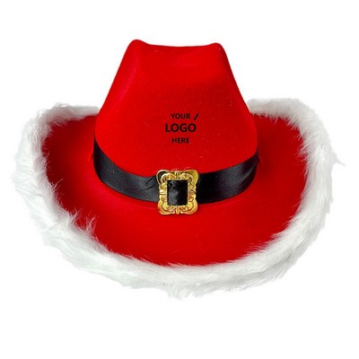 Santa Cowboy Hat