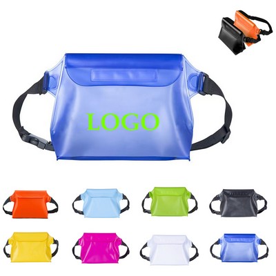 Waterproof Tote Pouch With Waist Belt