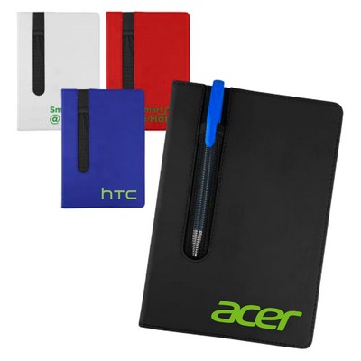 Premium Notebook with Pen Holder and Full-Color UV Print