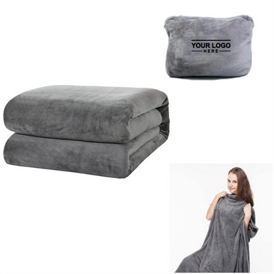 Collapsible Blanket Pillow - Comfort Anytime, Anywhere