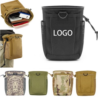 Tactical Dump Pouch Drawstring Utility Belt Ammo Pouch