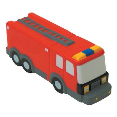 New Foam Fire Truck Shaped Stress Reliever