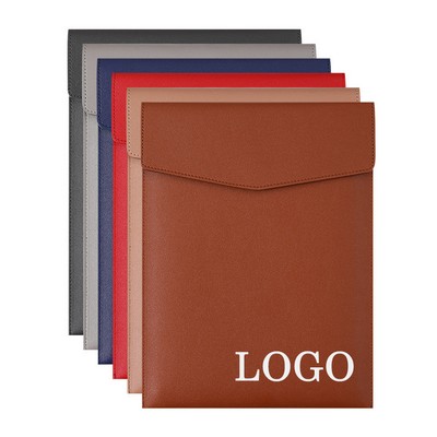 PU Leather File Folder Vertical A4 Document Holder