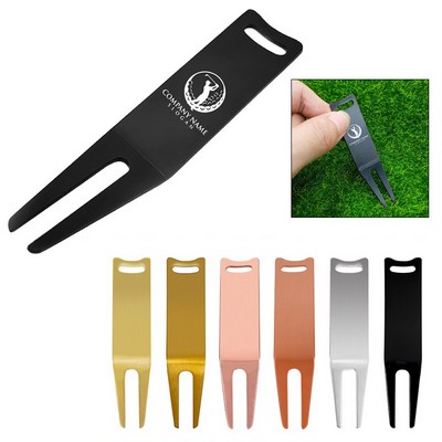 Bent Golf Divot Tool