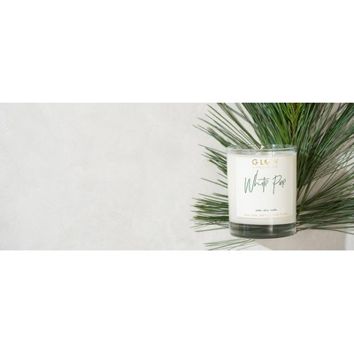 Glow Candle Company 14Oz White Pine Soy Candle