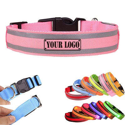 Adjustable LED Pet Collars