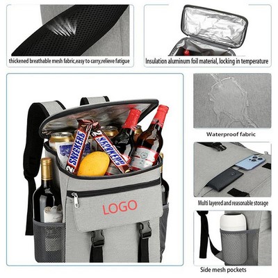 Outdoor Insulated Backpack Cooler