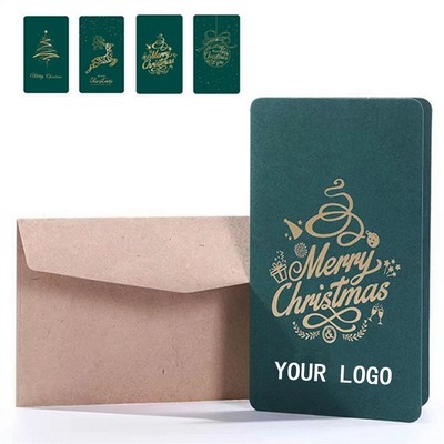 Gold Foil Merry Christmas Card