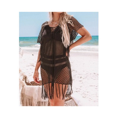 Knitted Beach Coverup Dress