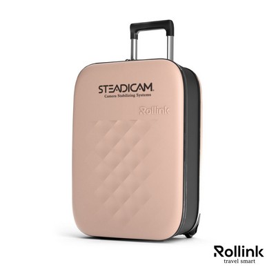 Rollink® Vega 21 Carry On Luggage - Rose Smoke