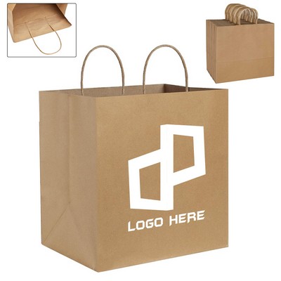 11.02X5.91X11.02Inch Kraft Paper Bag