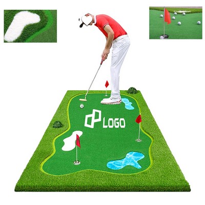 79 X 157 Inch Custom Indoor Putting Green