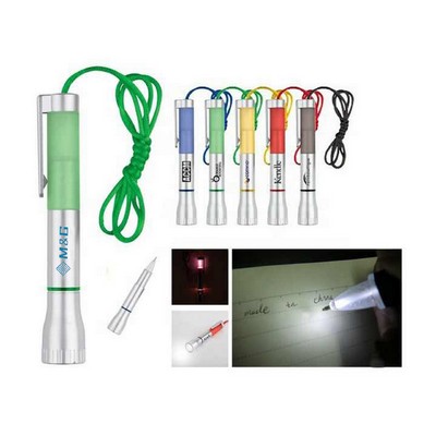 Multifunctional LED Torch Light Up Pen